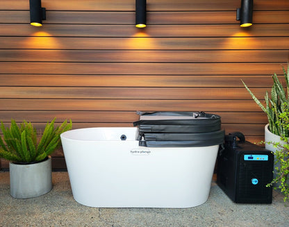 Luxury acrylic hydro plunge tub with elegant design